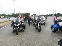 Vietnam Veteran Wall Memorial Escort 1-13-15 (28)
