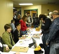 Chapter meeting, Friday November 4 2011